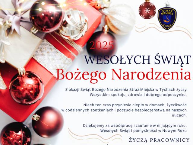 Wszystkiego Najlepszego z okazji Świąt Bożego Narodzenia